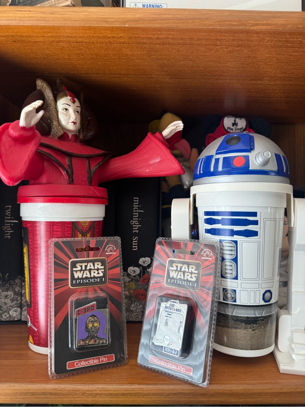 Star Wars Episode I Queen Amidala C-3PO R2-D2 Collectible Pin Bundle